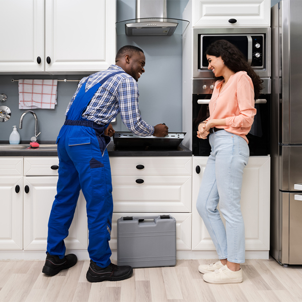 can you provide an estimate for cooktop repair before beginning any work in Inman KS